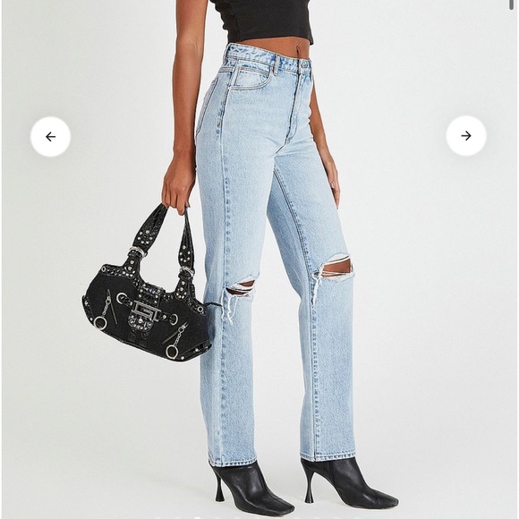 Size 28 | Abrand A 94 High Waisted Straight Jean - Picture 1 of 16